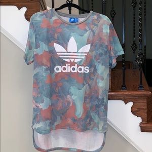 adidas logo tee